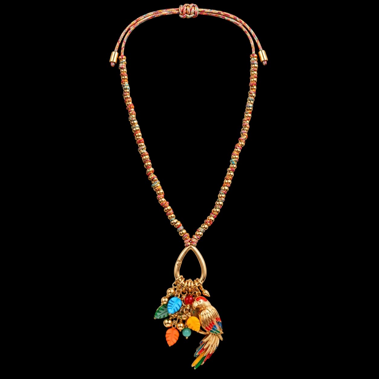 Colar Arara Tropical